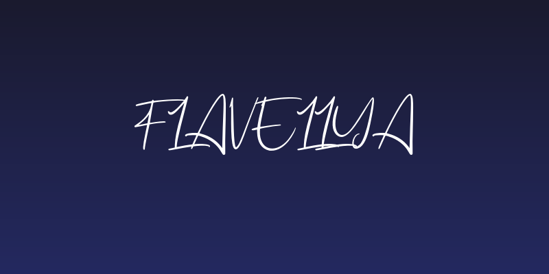 Flavellya Social Header