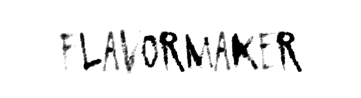 FlavorMaker  Frei Schriftart Herunterladen