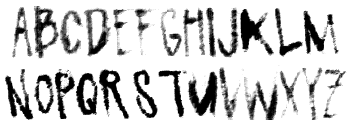 FlavorMaker Font LOWERCASE