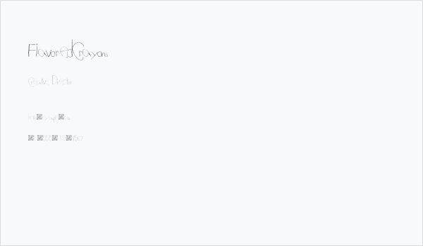 FlavoredCrayons Business Card