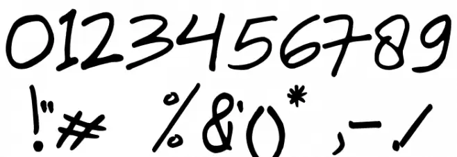 Flavors Heart Font OTHER CHARS