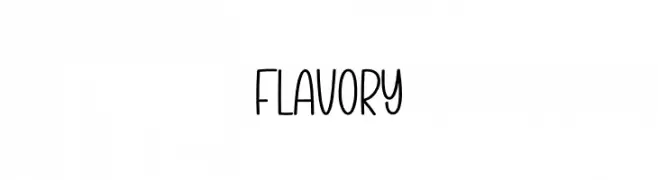 Flavory  Descarca Fonturi Gratis