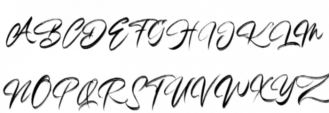 Flawless Font Litere mari