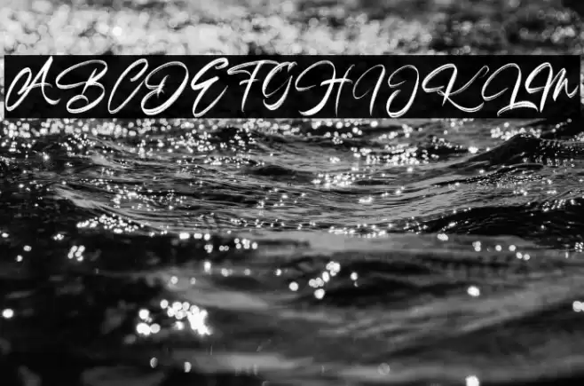 Flawless Font examples