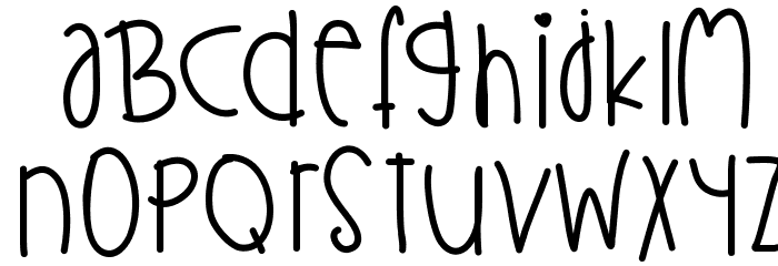 Flawless Font LOWERCASE