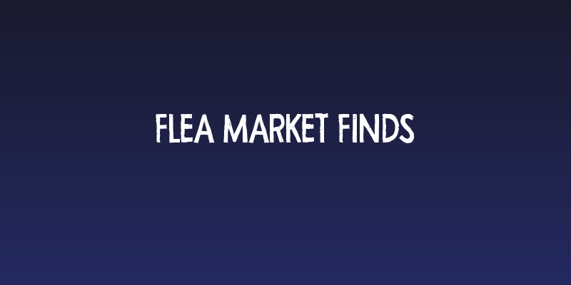 Flea Market Finds Social Header