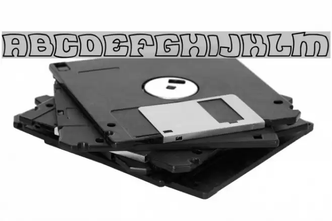 Flea Market Outline Font examples