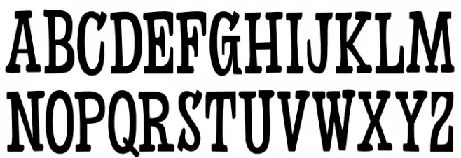 Fleabitten DEMO Regular 字体 大写