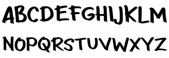 Flean Шрифта ВЕРХНИЙ