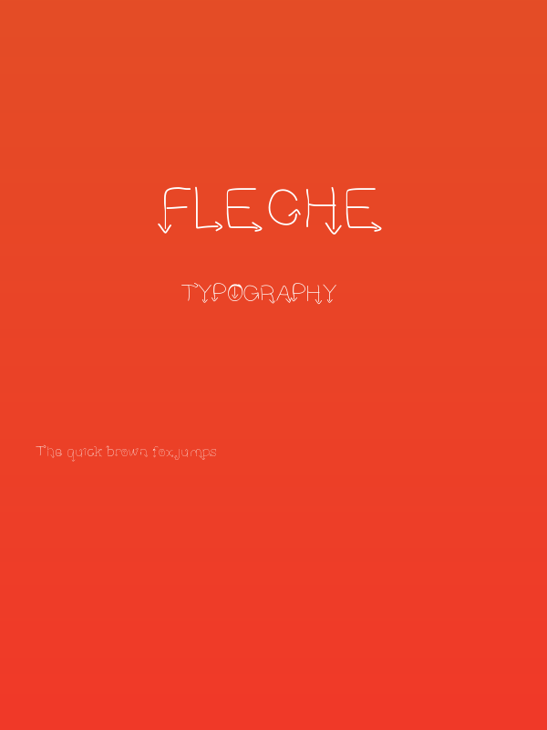 Fleche Poster