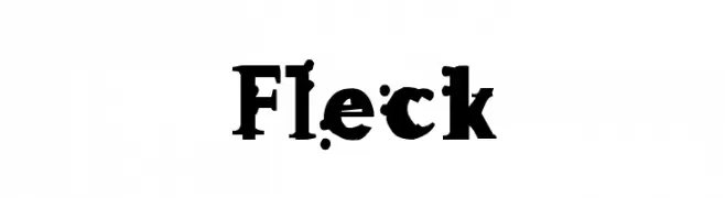 Fleck  नि: शुल्क फ़ॉन्ट्स डाउनलोड