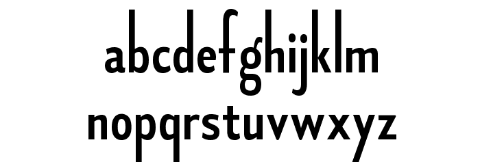 FledglingSb-Regular Font LOWERCASE