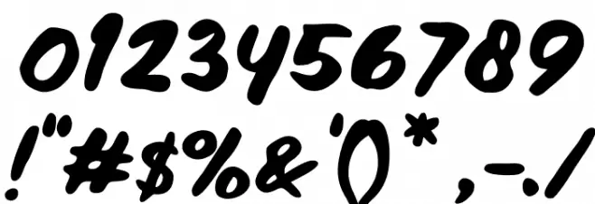 Fleepavlop Bold Font OTHER CHARS