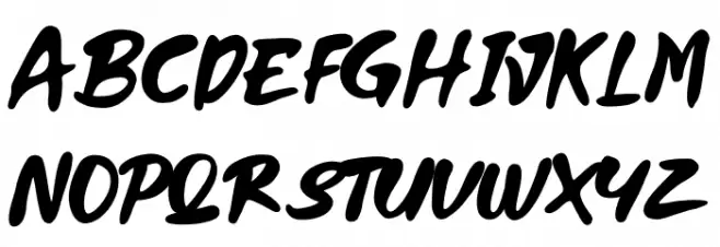 Fleepavlop Bold フォント 大文字
