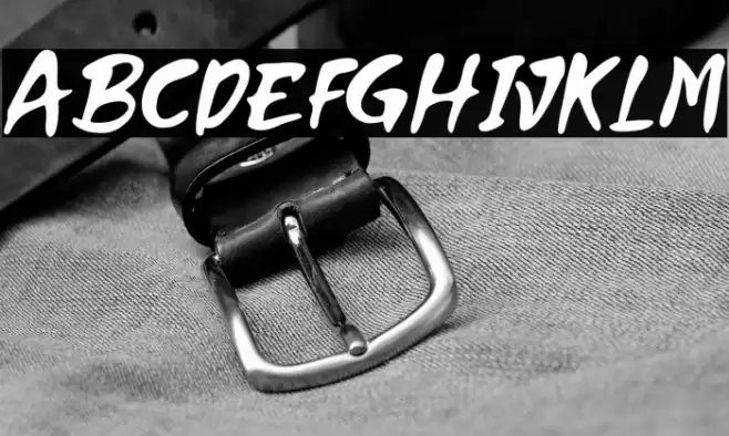 Fleepavlop Thin Font examples