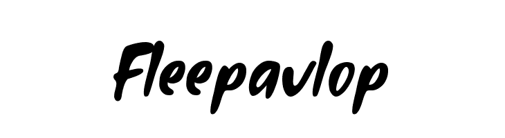 Fleepavlop  font caratteri gratis
