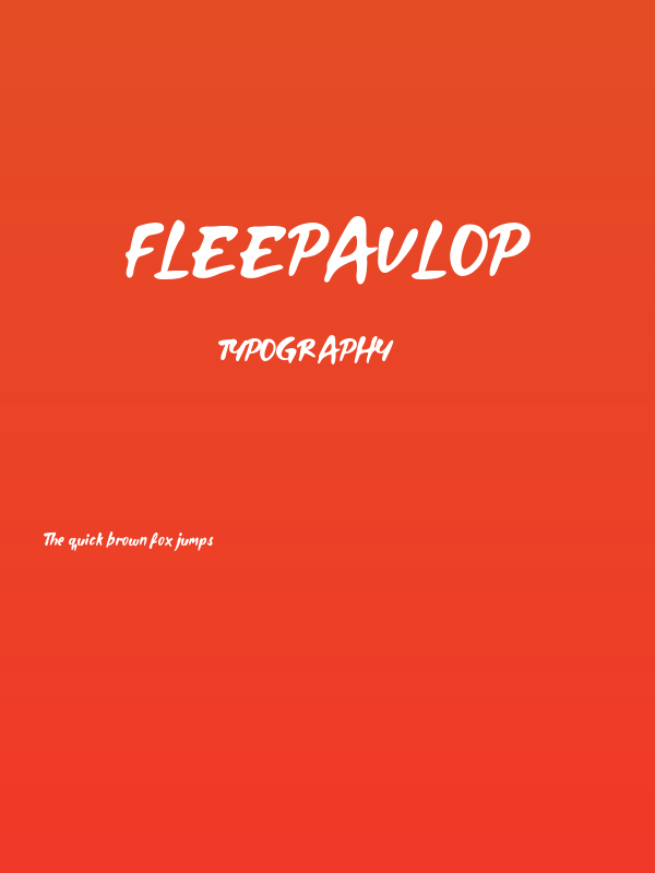 Fleepavlop Poster