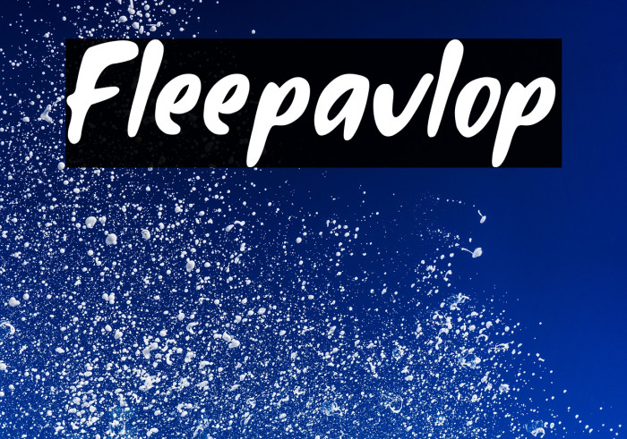 Fleepavlop Example 3