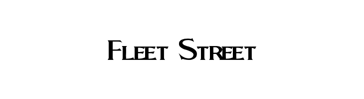 Fleet Street  免费字体下载