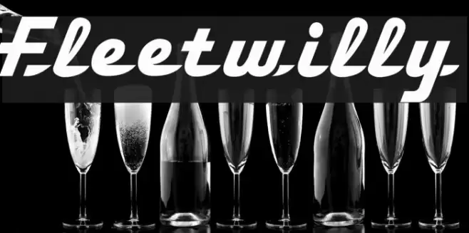 Fleetwilly Font examples