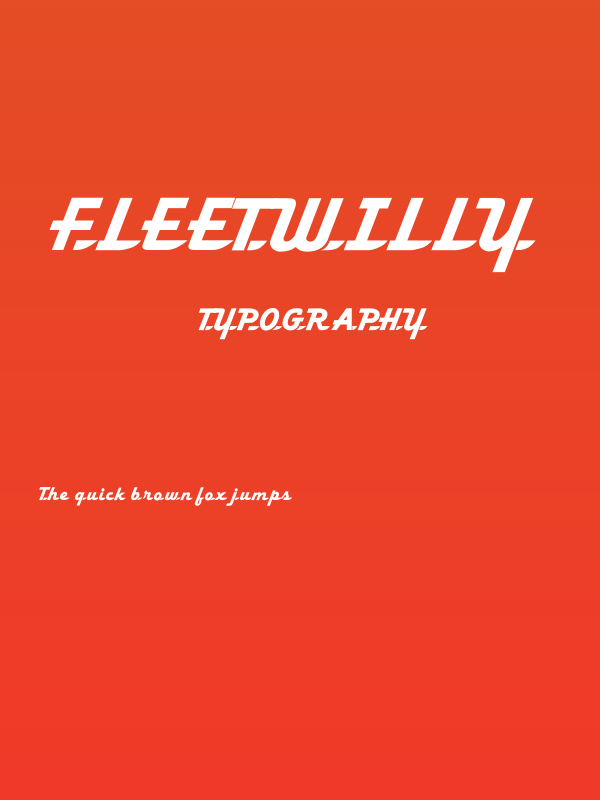 Fleetwilly Poster