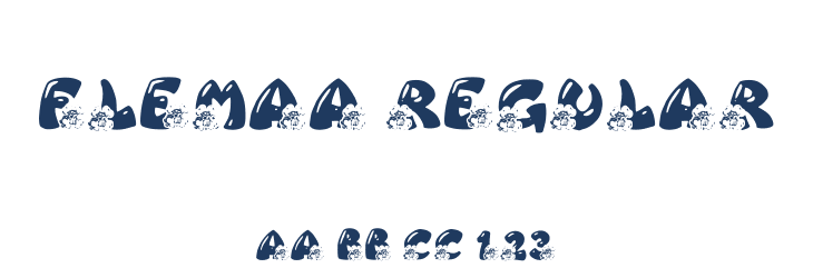 Flemaa Regular Font Preview
