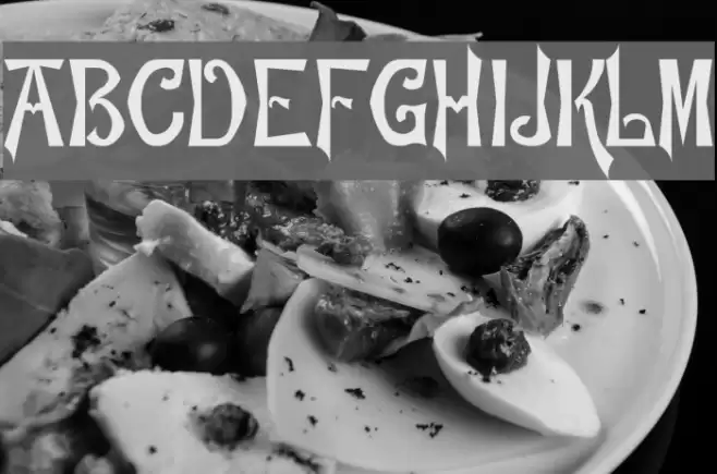 Flemish-Normal Schriftart examples