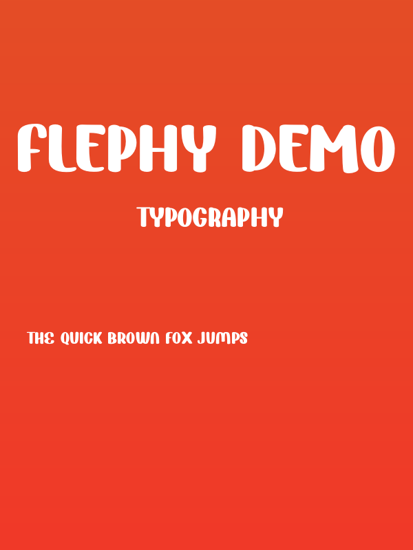 Flephy Demo Poster