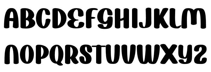 Flephy Demo Font LOWERCASE