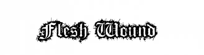 Flesh Wound  Fuentes Gratis Descargar
