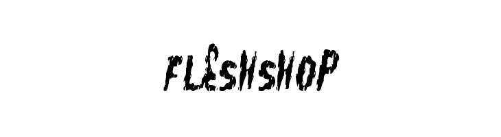 FleshShop  لخطوط تنزيل