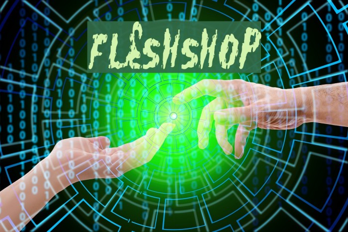 FleshShop Font examples