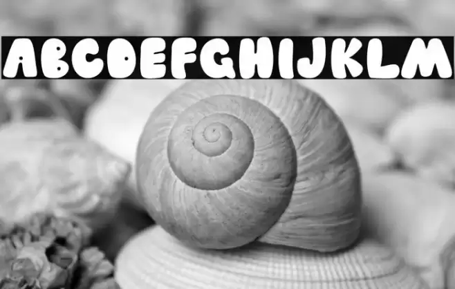 Fleshy Chubby Font examples