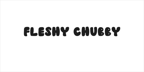 Fleshy Chubby Logo