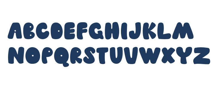 Fleshy Chubby Lowercase