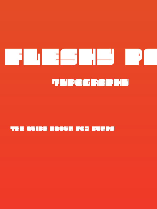 Fleshy Pad Regular Poster