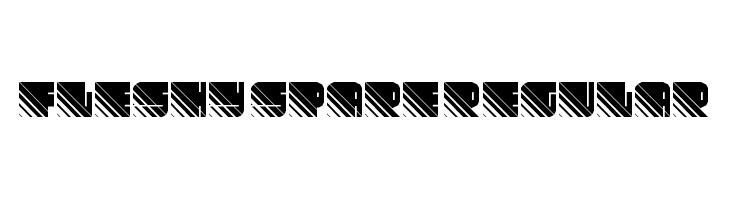 Fleshy Spare Regular Font