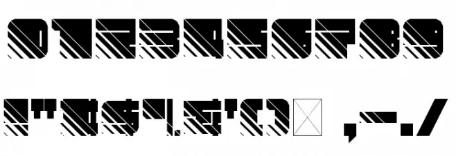 Fleshy Spare Regular Font OTHER CHARS