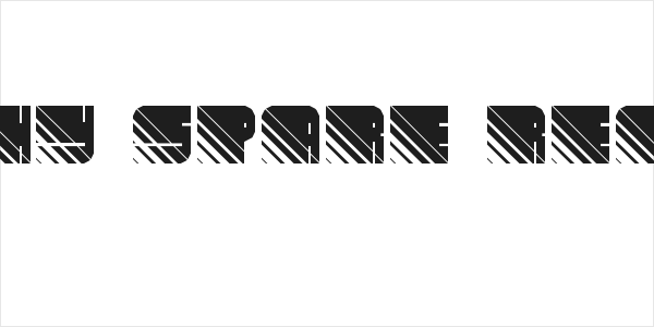 Fleshy Spare Regular Logo