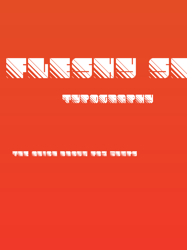 Fleshy Spare Regular Poster