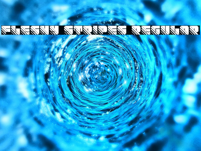 Fleshy Stripes Regular Example 1