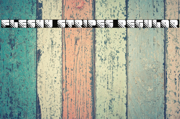 Fleshy Stripes Regular Example 2