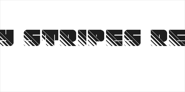 Fleshy Stripes Regular Logo