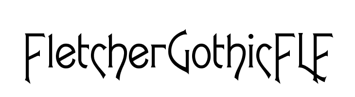 FletcherGothicFLF  font caratteri gratis