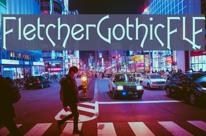 FletcherGothicFLF Example 3