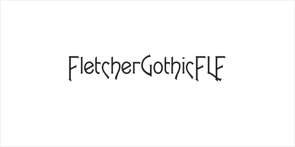 FletcherGothicFLF Logo