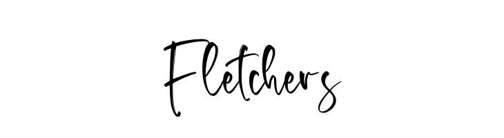Fletchers  免费字体下载