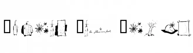 Fleur Aux Dents  Frei Schriftart Herunterladen