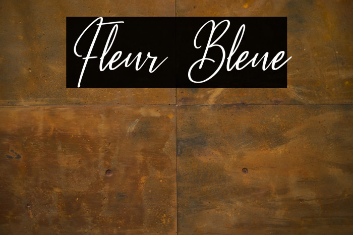 Fleur Bleue Example 3