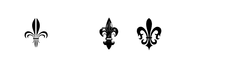 Fleur de Lys Regular  Fuentes Gratis Descargar